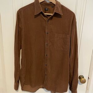 Uniqlo‎ Men's Corduroy Button Down Shirt Jacket